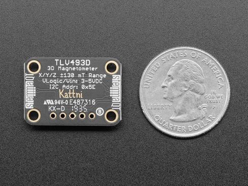 ADA Adafruit (PID 4366) TLV493D مقياس مغناطيسي ثلاثي المحاور - Stema QT/Qwiic in Kuwait