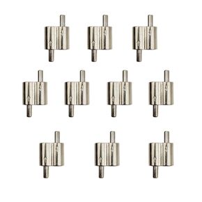1/16" Wire Rope Cable Clamp Adjustable Wire Rope Clip Fit 1.5mm and 2mm Picture Hanging Cable, Lighting Cable
