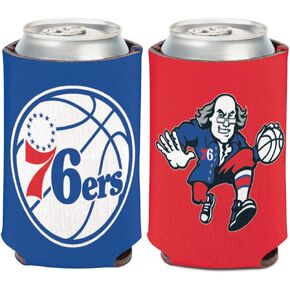 Philadelphia 76ers TWO COLOR Can Cooler 12 oz.