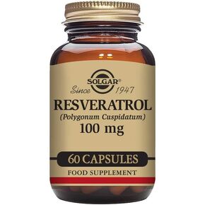 Solgar - Resveratrol 100 mg, 60 Vegetable Capsules
