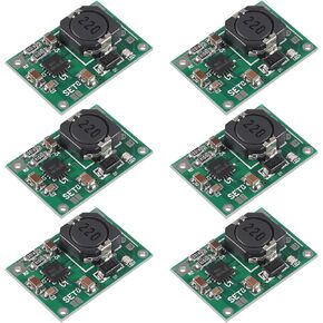 6Pcs TP5100 Charge Management Power Module 2A Charging Board Voltage Regulator Lithium Battery Charge Board Compatible with 4.2V 8.4V Single and Double Lithium Batteries