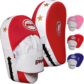 Farabi Sports Boxing Pads Curved Boxing Mitts - Punching Mitts MMA Muay Thai Training Focus Mitts