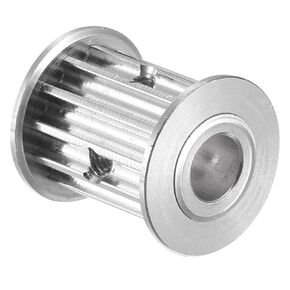 MECCANIXITY 5M 12Teeth Timing Pulley Synchronous Wheel Timing Belt Drive Without Step 5mm Pitch 8mm Bore for Belt, 3D Printer, CNC