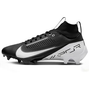 Nike Vapor Edge Pro 360 2 Men's Football Cleats (DA5456-001,Black/White-Black) Size 11.5