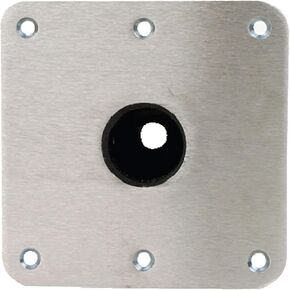 Attwood 69773 Snap-Lock 1.77" Base Plate - 7" x 7" Stainless Steel