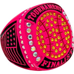 Discount Sports Rings Softball Championship Rings/Player Awards, Assorted Colors and Gemstones