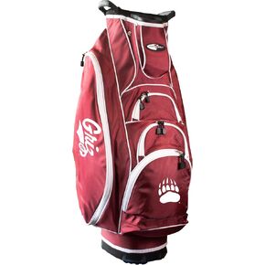 Team Golf NCAA Montana Albatross Golf Bag Lightweight, 10-Way Club Divider, Spring Action Stand, Insulated Cooler Pocket, Velcro Glove and Umbrella Holder & Lift Assist Handles