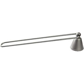 Long Handle Candle Snuffer Wick Snuffer - Top Swivel Head - Candle Flame Put Out Extinguisher Snuffer for Church, Fireplace, Wedding Altar, Tea Light Candle, Gift for Christmas (Black)