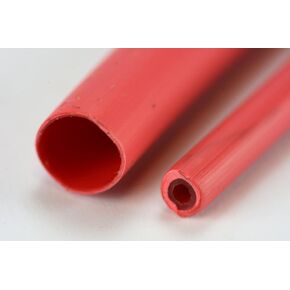 2-Piece TEMCo 3/4" Marine Grade Heat Shrink Tube 3:1 Adhesive Glue Lined 1 RED + 1 BLACK 4ft each