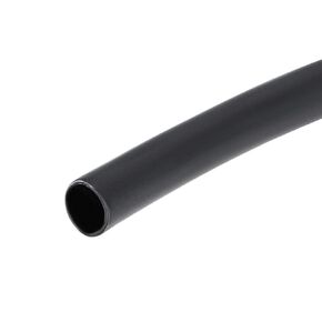 uxcell Heat Shrink Tubing, 1/16"(1.6mm) Dia 3.65mm Flat Width 3:1 Ratio Shrinkable Tube Cable Sleeve 10ft - Black