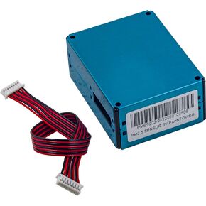 PMS5003 PM2.5 PM10 Digital Particle Concentration Laser Sensor and Cable Air Quality Detection Sensor Dust Sensor Air Conditioning Monitor Module for rduino raspberry pi 2 3 4 4b 8g