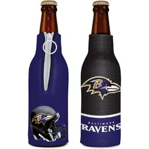 WinCraft NFL Baltimore Ravens Bottle Cooler, Team Colors, One Size