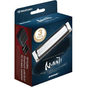 SUZUKI Harmonica (M-20-3SET)