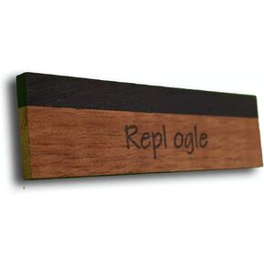 REP-SKF1B Resonator Saddles - Full Koa/Ebony Capped Blank