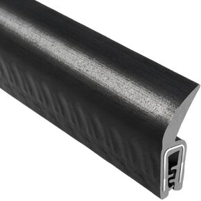 Trim-Lok DDA1501-25 EPDM مزدوج التحمل المطاط/المعادن، يناسب الحافة 0.040 بوصة - 0.100 بوصة، 0.523 بوصة طول الرفرف in Kuwait