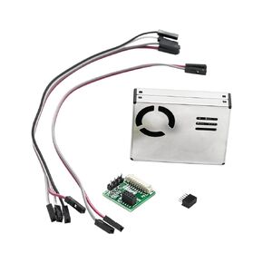 Precision Air Quality Monitoring Dust Sensor Module PM2.5 PM10 Digital Particle Concentration Sensor PMS7003M with G7 Switch Board Cable for Arduino