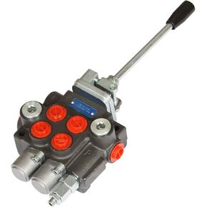 2 Spool 11 GPM Hydraulic Control Valve 3600 PSI BSPP Double Acting Hydraulic Directional Control Valve