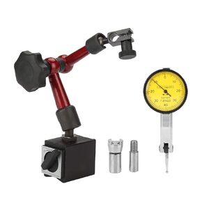 Marhynchus Adjustable Magnetic Gauge Stand Base Holder and Lever Dial Test Indicator Gauge