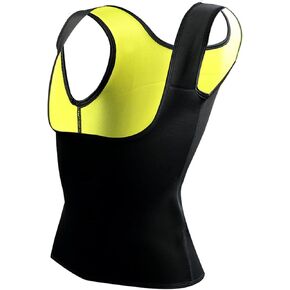 Women Sweat Waist Trainer For Lower Belly Fat Cincher Corset Vest Tummy Control Shapewear Workout Tank Top Shaper