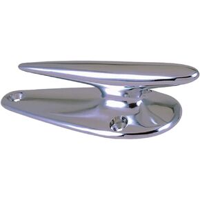 Perko 0566DP4CHR Chrome Plated Cleats - 4-1/2", White