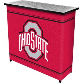 NCAA Ohio State University Two Shelf Portable Bar with Case