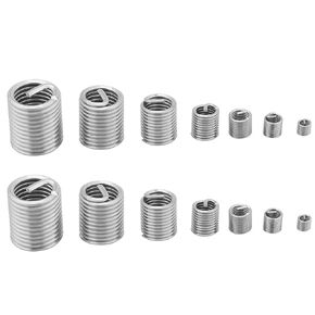 Metric Helicoil Thread Repair Kit Metric Helicoil Thread Repair Kit Stainless Steel Wire Thread Insert Assortment, 60Pcs Stainless Steel Thread Repair Kit M3 M4 M5 M6 M8 M10