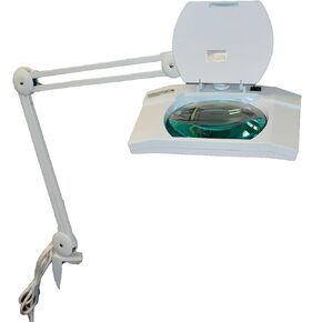 LED-695 7.5" x 6" 5 Diopter Glass Lens 56 LED Magnifying Lamp in Saudi Arabia