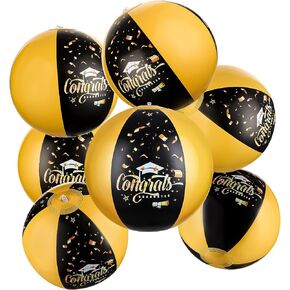 SCIONE Beach Balls Bulk 12 Pack - 9" Inflatable Swimming Pool Toys for Kids Summer Water Games, Hawaiian Tropical Theme Party Decorations Favors Supplies