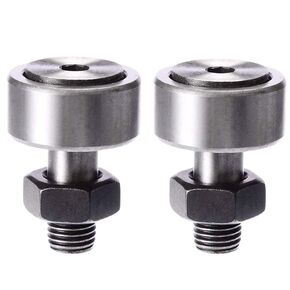 Durable CF8 Cam Follower Needle Roller Bearing Bolt Kit Bearing Roller Needle Roller Bearing Bolt Outer Diameter 19mm/0.74inch(2Pcs)