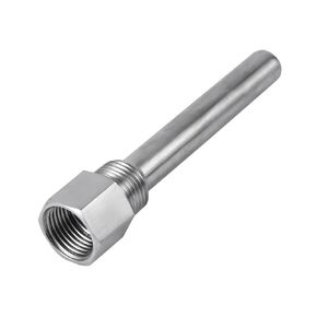 Thermowell No 12×2×2 Stainless Steel Thermowell 1 2 Npt Threads for Temperature Sensors