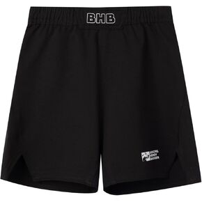 Kids BJJ Shorts MMA Fight Shorts, Youth Athletic Shorts, No-Gi Brazilian Jiu Jitsu, Kick Boxing Shorts for Boys Girls