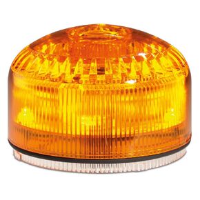 Federal Signal SLM500B StreamLine Modular Low Profile Combination LED/Sounder, Blue, Required Base Sold Separately, Polycarbonate