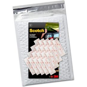 Scotch EF-6730-20NA Reclosable Fasteners 20, Clear, 10 Count