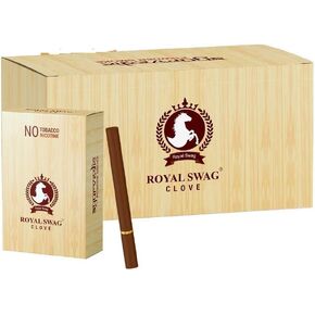 Ayurvedic & Herbal Cigarette, Clove Smoke Nicotine Free & Tobacco Free Cigarettes Helps in Quit Smoking - (100 Sticks)