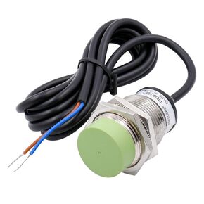 M30 مستشعر القرب الاستقرائي التبديل PR30-15AC أسطواني نوع الكاشف 15 مللي متر 100-240VAC 2-سلك NC (مغلق عادة) CE