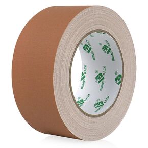 BOMEI PACK 1 Pack RedGaffer Tape 2inch x 30yds, Matte Non-Reflective No Residue Hand Tear Self-Adhesive Gaffer Tape for Cable, Stage, Photo Studio, Painters and Pro Duct Repair Value Pack