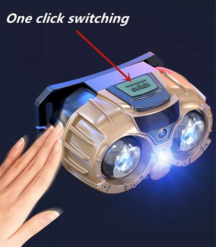 2 pcs Headlamp, headlamp Flashlight, LED headlamp, Built-in Strong Light COB Charging with Sensor Waterproof Design, Multi-Function Induction headlamp Outdoor Multi-Purpose Mini headlamp in Saudi Arabia