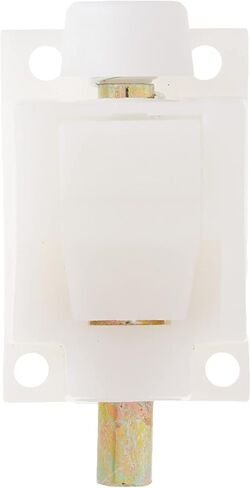 Prime-Line D 1895 بلاستيك أبيض، يعمل بالقدم، قفل باب منزلق (عبوة واحدة) in Kuwait