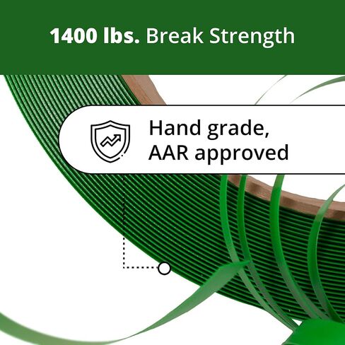 IDL Packaging - PET-B-58-D 5/8" Polyester Strapping Kit, Standard with Dispenser - All You Need to Strap a Pallet in Saudi Arabia