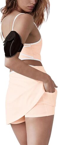 SENSERISE Womens Tennis Dress Built in Shorts & Bra Workout Skort Dress Athletic Golf Criss Cross Back Dress in Saudi Arabia