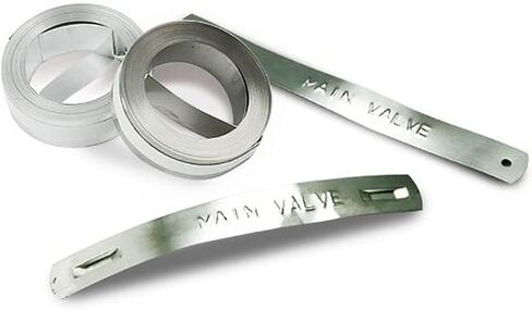 DYMO Non-Adhesive Aluminum Embossing Tape, 1/2-inch x 16-foot, 1 Box of 10 (31000) in Saudi Arabia