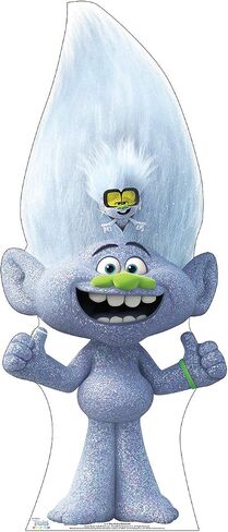Cardboard People Poppy Life Size Cardboard Cutout Standup - Trolls World Tour (2020 Film) in Saudi Arabia