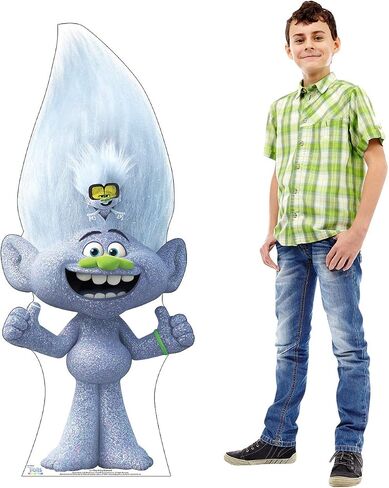 Cardboard People Poppy Life Size Cardboard Cutout Standup - Trolls World Tour (2020 Film) in Saudi Arabia