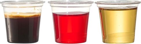 [1 OZ - 400 Cups] Clear Shot Cups Clear Shot Glasses for Parties and Events (Bulk Pack - 400 shots) in Saudi Arabia