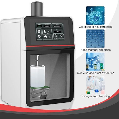Fangxu توفير الطاقة المتكاملة الخالط بالموجات فوق الصوتية Sonicator مستحلب مختبر خلاط 1200 واط مع مسبار 13 مللي متر in Saudi Arabia
