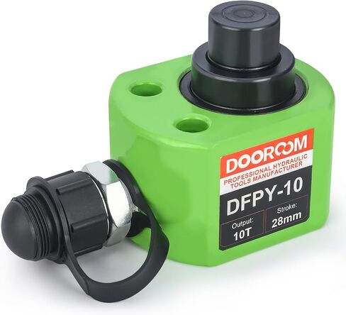 10T 1.0"/26mm Stroke Portable Hydraulic Cylinder Portable Low Profile Jack Sets Multi-Acting Porta Power Ram Jack Kits Lifting Cylinder with CP-180 Hydraulic Hand Pump in Saudi Arabia