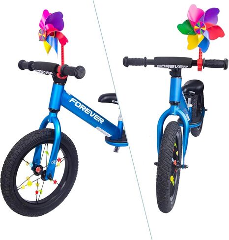 طاحونة هوائية لدراجة الأطفال للبنات والأولاد و48 قطعة من خرز عجلة الدراجة DIY مجموعة إكسسوارات تزيين الدراجة in Kuwait