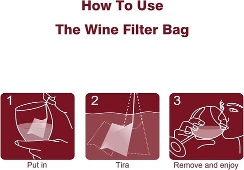 Wine Filter Sulfite Histamine Purifier: Wine Filters Remover Histamines Sulfite - Alleviates headaches Prevent Wine Sensitivities (12 Packs) in Saudi Arabia