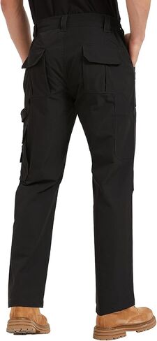 Men's Lightweight Ripstop Tactical Cargo Pants Water Resistant Hiking Travel Work Pants Quick Dry Stretch Pants in Saudi Arabia