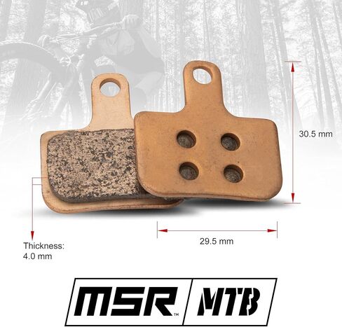 مجموعة وسادات الفرامل عالية الأداء MSR SRAM Level T, TL, TLM Ultimate, Avid Elixir 1, 3, 5, 7, 9, CR, XX, XO in Saudi Arabia